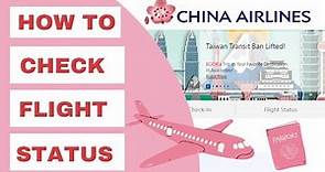 How To Do Manage Booking l China Airlines