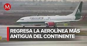 Mexicana de Aviación realiza su primer vuelo; sale del AIFA hacia Tulum