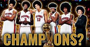 How The 04 Detroit Pistons Became The NBA Super Team!