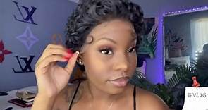 Short Curly Lace Wig Pixie Wigs For Black Women Human Hair 150% Density Pixie Cut Lace Front Wigs Human Hair 13x1 Short Curly Lace Front Wigs HD Glueless Pre Plucked Short Lace Front Pixie Cut Wig