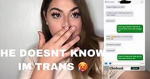 He didn’t know I was trans (story time) #transgender