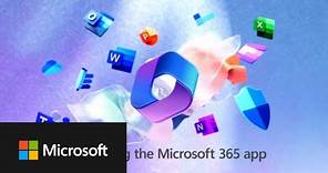 The Microsoft 365 app