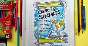CARATULAS DE CIENCIAS SOCIALES secundaria