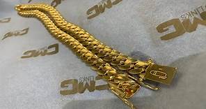 Making a Pure Gold Cuban Link Chain (Handmade 24 Karat)