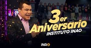 Tercer Aniversario del Instituto INAO