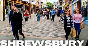 A walk through SHREWSBURY - England - Town Centre