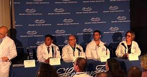 Henry Ford lung transplants press conference