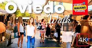 Oviedo Spain Walking Tour 4K Exploring the Streets of Oviedo Asturias