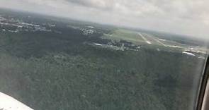 Landing RWY 9 | Jack Edwards Airport (KJKA) | Gulf Shores, AL