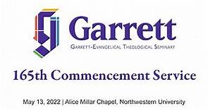 165th Commencement | Garrett-Evangelical Theological Seminary