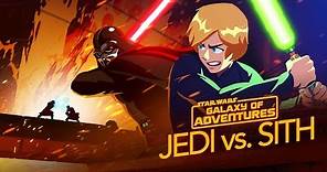 Jedi vs. Sith - The Skywalker Saga | Star Wars Galaxy of Adventures