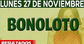 Resultado del sorteo Bonoloto del Lunes 27 de Noviembre del 2023.