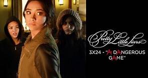 Pretty Little Liars - Mona, Hanna, Aria & Emily Trapped In Lodge Fire - "A dAngerous gAme" (3x24)