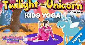 Twilight The Unicorn of Dreams 🦄 | A Cosmic Kids Yoga Adventure!