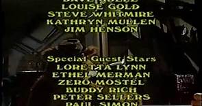 Muppet Treasures End Credits (1985 VHS HQ 60fps)