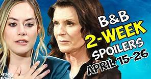 Bold and the Beautiful 2-Week Spoilers April 15-26: Sheila Danger & Hope Desperate #boldandbeautiful