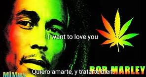 Is this love - Bob Marley (Letra) (ingles y español)
