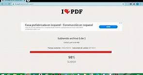 Convertir PDF a WORD con Ilovepdf