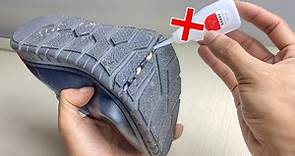 Ingenious method of repairing broken shoes