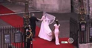 Kate Middleton arrives at Westminster