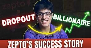 Success Story of Zepto: Dropout to Billionaire? | Startup Analyst