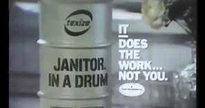 Janitor In A Drum Commercial (1971)