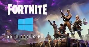 Install Fortnite In Windows PC || Epic Game Launcher