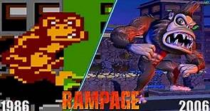 Evolution of Rampage Games 1986 - 2006