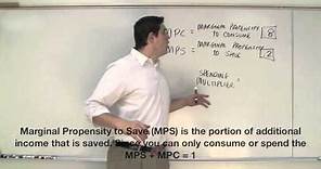 The Multiplier Effect, MPC, and MPS (AP Macroeconomics)