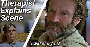 Good Will Hunting scene Explained by Therapist | "I will end you" analysis