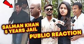 Blackbuck Case : Salman Khan Sentenced 5 Years Jail | PUBLIC REACTION