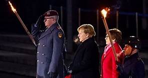 "Deutschlandlied" - Farawell Honors of Angela Merkel as Chancellor of Germany in Berlin 2021