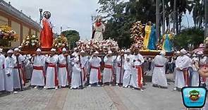 PROCESION CON JESÚS RESUCITADO DOMINGO SANTO 2017 EL CERRITO VALLE