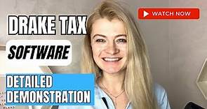 Drake Tax Software Overview - Full Detailed Demonstration [2023]