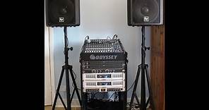 How to setup PA system for band , live events , conference meeting rooms