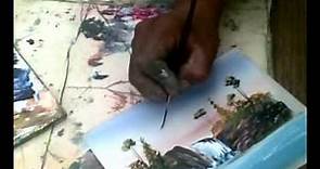 Pintando con los dedos: Miguel Angel Blanquet