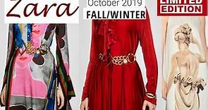 Zara Fall Winter Collection October 2019 | Zara Limited Edition 2019 | Zara Women's New In Clothes