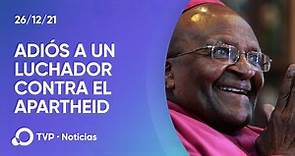 Murió Desmond Tutu, símbolo de la lucha contra el apartheid en Sudáfrica