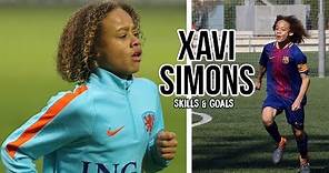 Xavi Simons skills & goals - 2018/2019 - Barcelona & National team