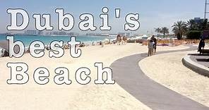 Best Beach in Dubai: JBR - Jumeirah Beach Residence