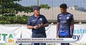 Técnico Paulo Roberto Santos fala sobre elenco do São Bento para 2023