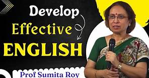 Develop Effective English Speaking || Sumita Roy || IMPACT || Trending with 17.7M Views on Youtube