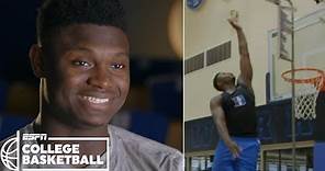 Zion Williamson's incredible vertical leap makes highlight dunks possible | College Basketball