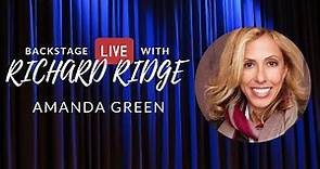 Amanda Green Chats with Richard Ridge on BACKSTAGE LIVE