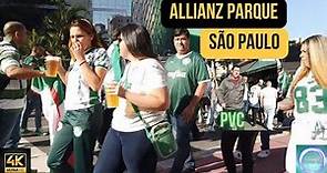 Allianz Parque - São Paulo - Brasil Walking Travel tour Palmeiras Stadium 【4K】