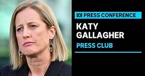 IN FULL: Finance Minister Katy Gallagher addresses Press Club on Gender Equality Strategy | ABC News