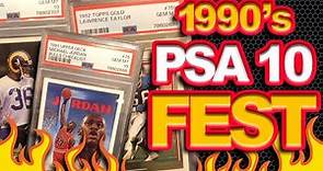 PSA Reveal - Michael Jordan PSA 10's, Jerome Bettis PSA 10, 1992 Topps Gold Football PSA 10's & More