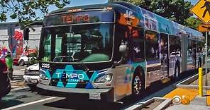 AC Transit 'Tempo' Rapid Bus System Opens to Riders