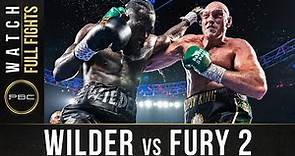 Wilder vs Fury 2 FULL FIGHT: February 22, 2020