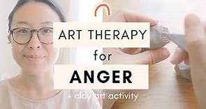 Therapeutic Art Activity for Anger